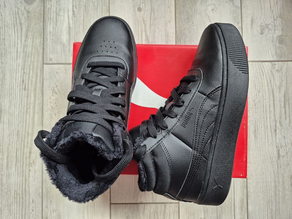 Жіночі зимові черевики високі Puma Vikky Stacked Mid WTR 38 24