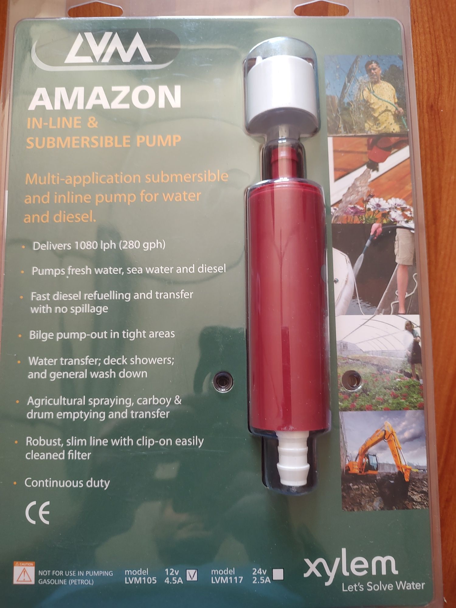 Bomba submersível Amazon 12v