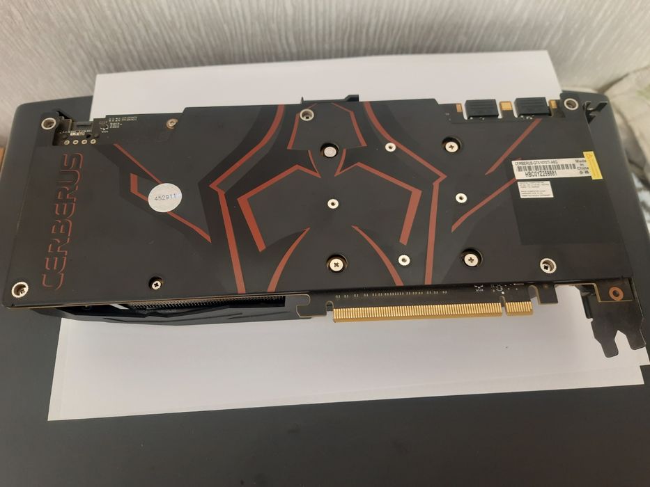 Видеокарта КАК НОВАЯ ASUS TURBO GTX 1070 Ti 8GB пломба др.