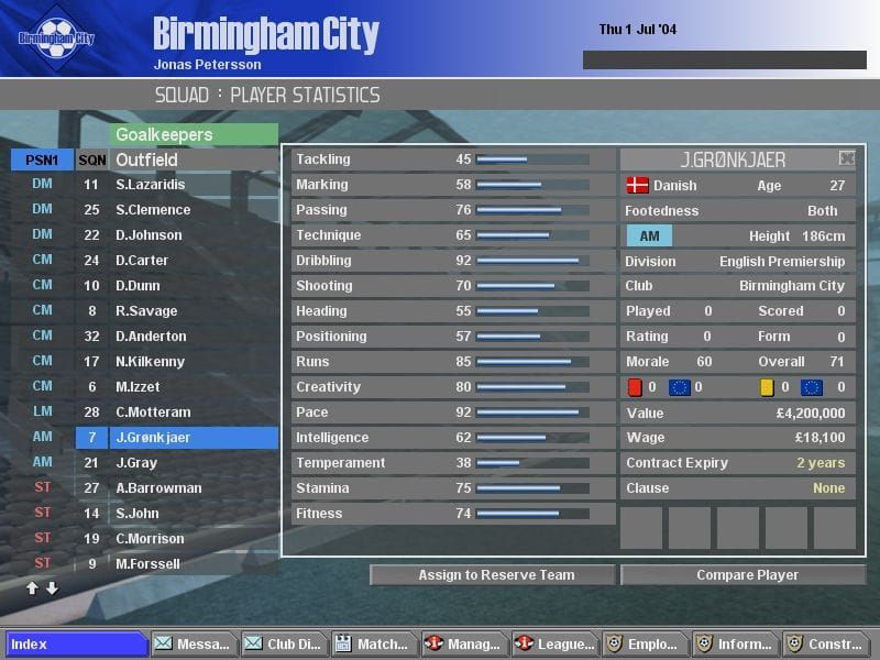 Lma Professional Manager 2005 Ps2