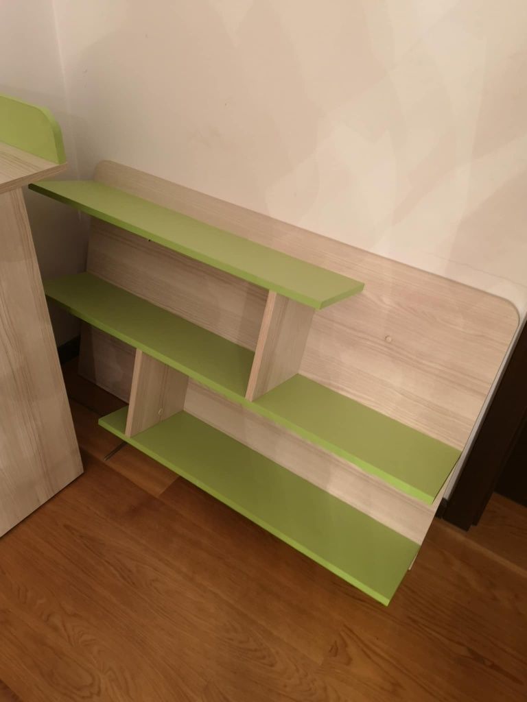 Zestaw mebli do pokoju jesion coimbra/ Zieleń limonki