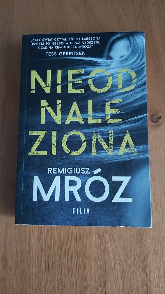 Książka Nieodnaleziona Remigiusz Mróz