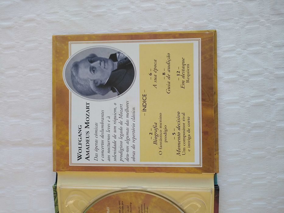 CD Música Clássica Mozart