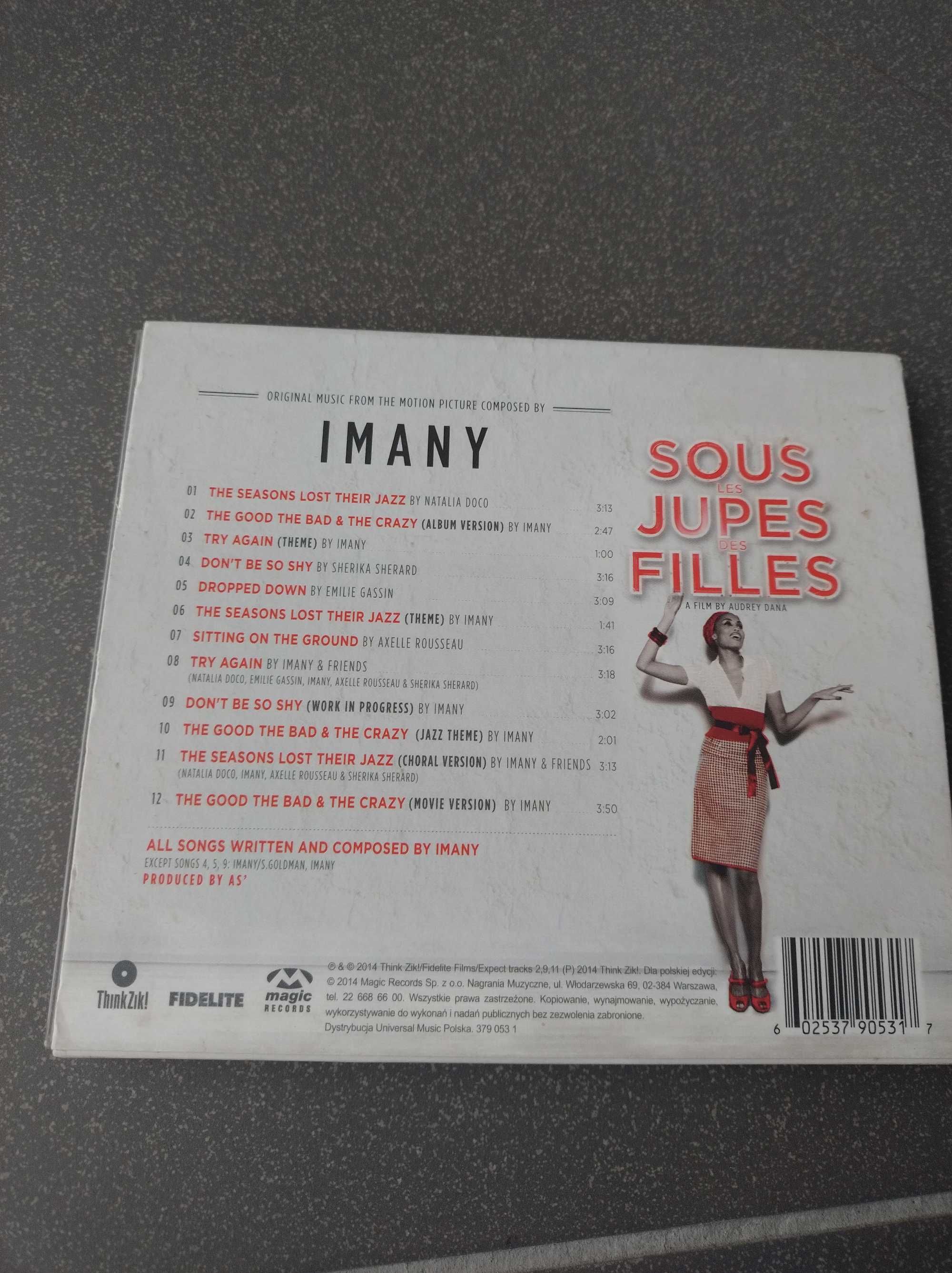 Muzyka z filmu Sous les Jupes des Filles Imany CD