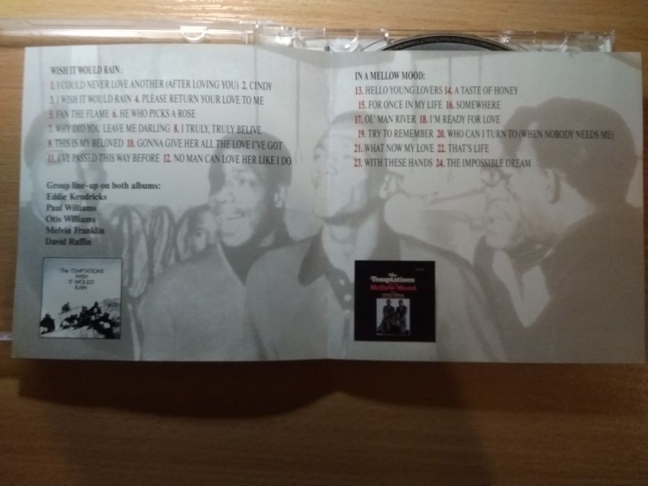 Соул-группа "The Temptations" - 2 альбома на 1 CD