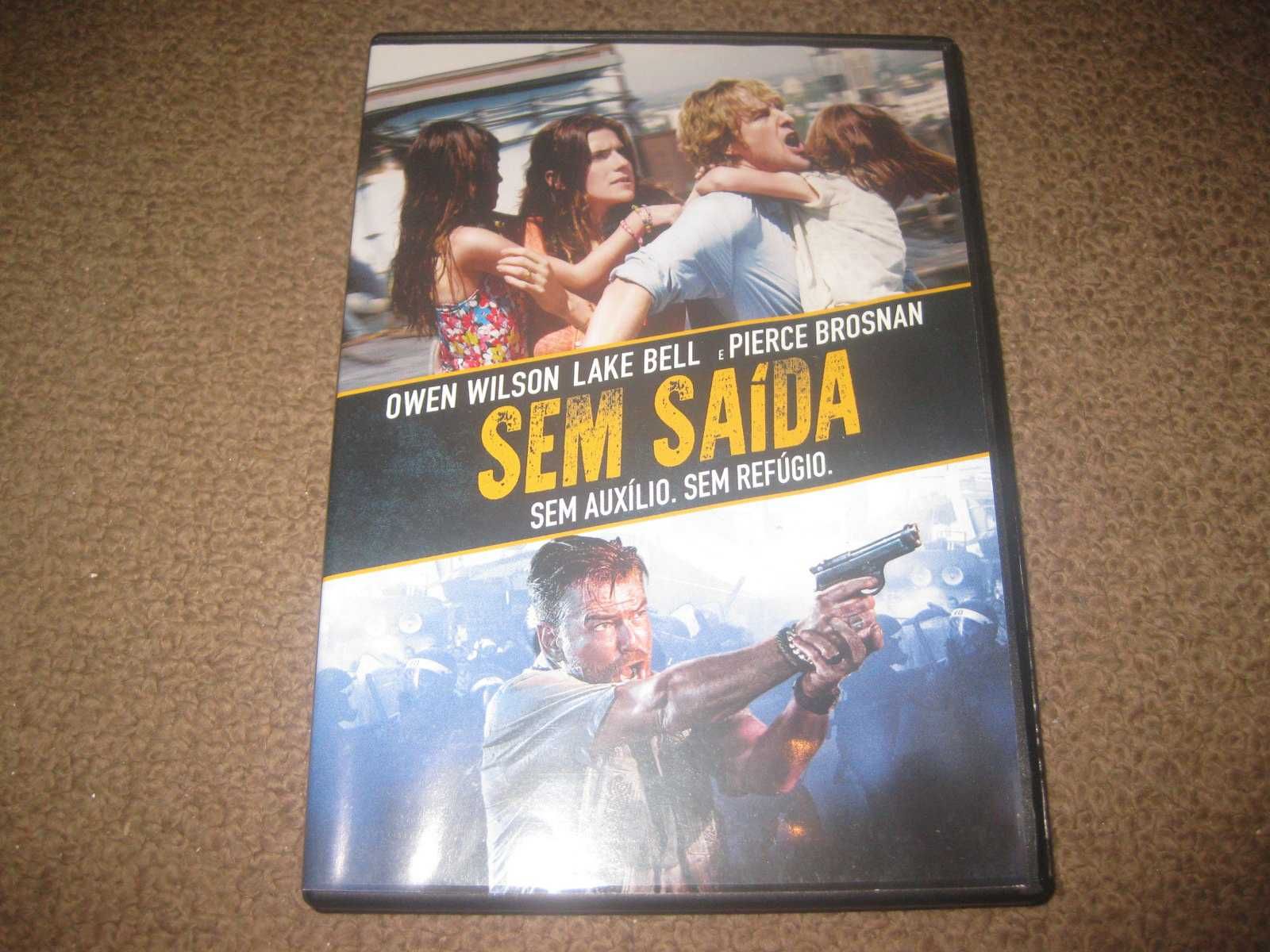 DVD "Sem Saída" com Owen Wilson