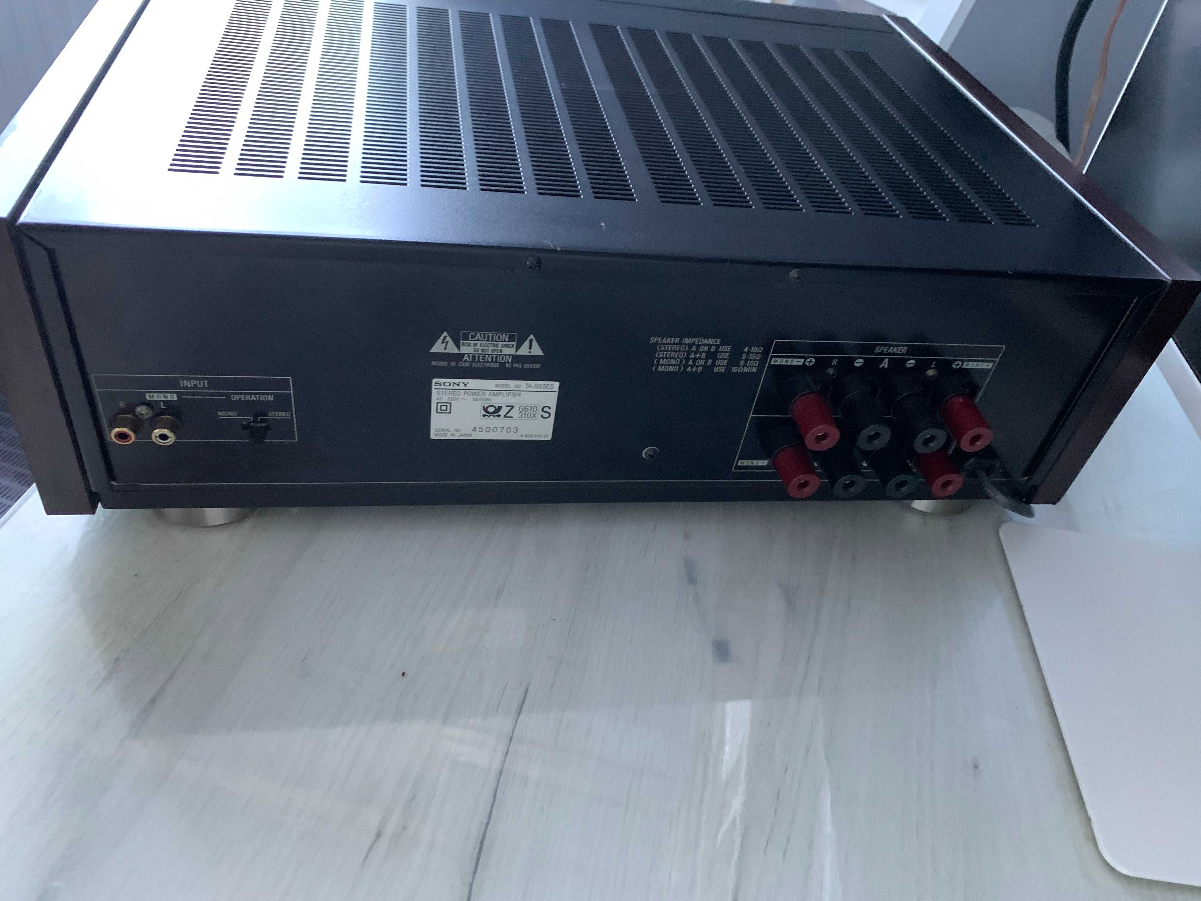 Końcówka mocy Sony TA-N55es i przedwzmacniacz TA-E1000es + pilot