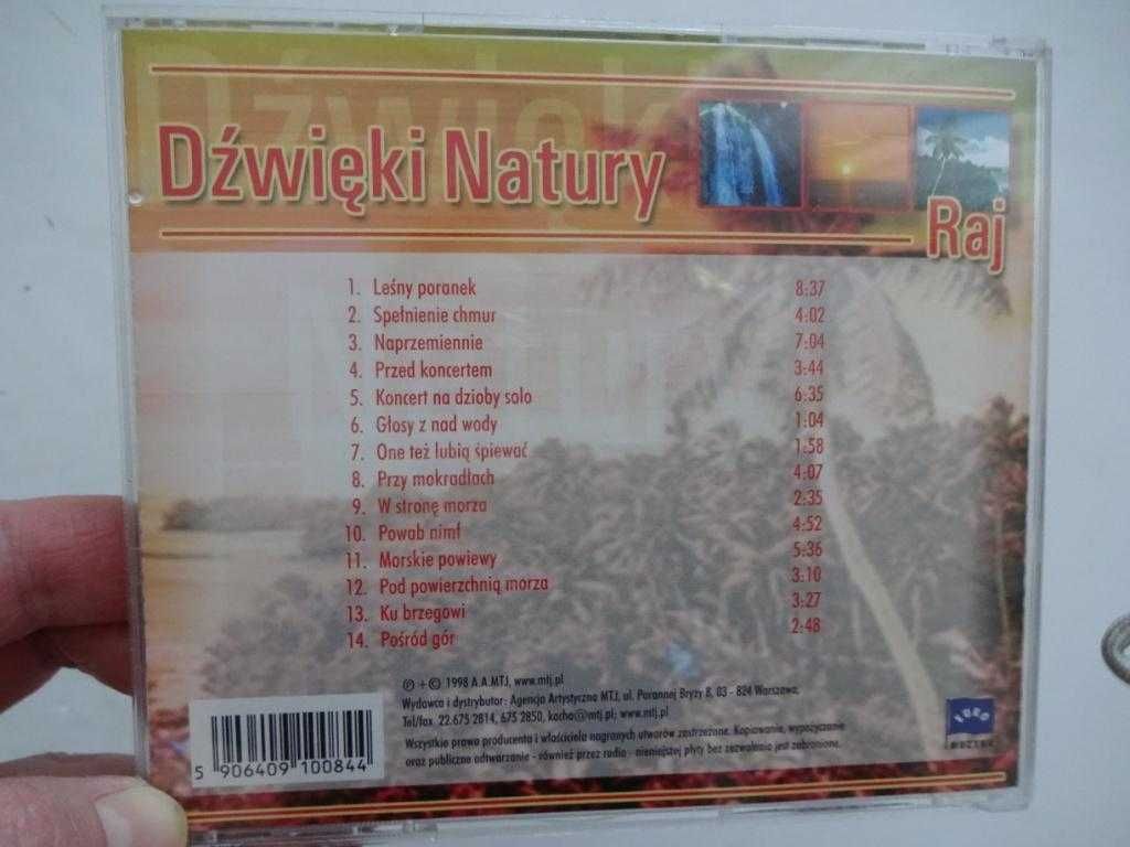 Dźwięki Natury - Raj - Płyta CD