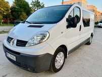 Renault Trafic  2.0dCi 90KM L2H1 Brygadówka 6 osób 237000km BEZWYPADKOWY FV23%
