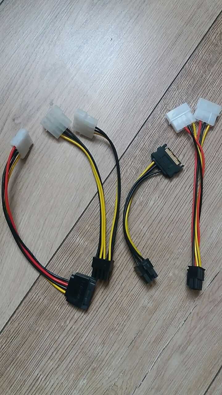 Райзери PCIE SATA USB плюс дроти