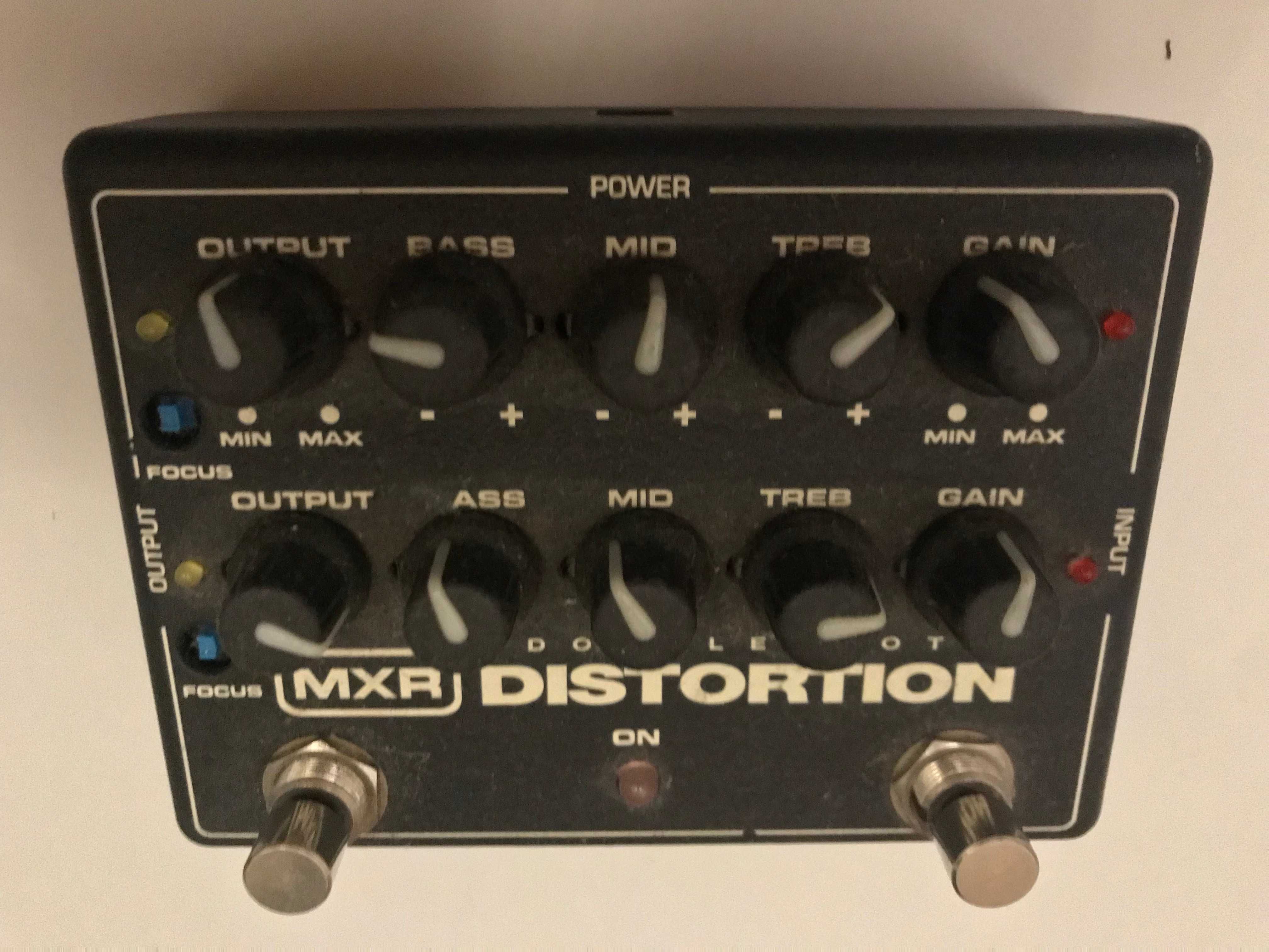 MXR M151 Doubleshot Distortion Effects Pedal
