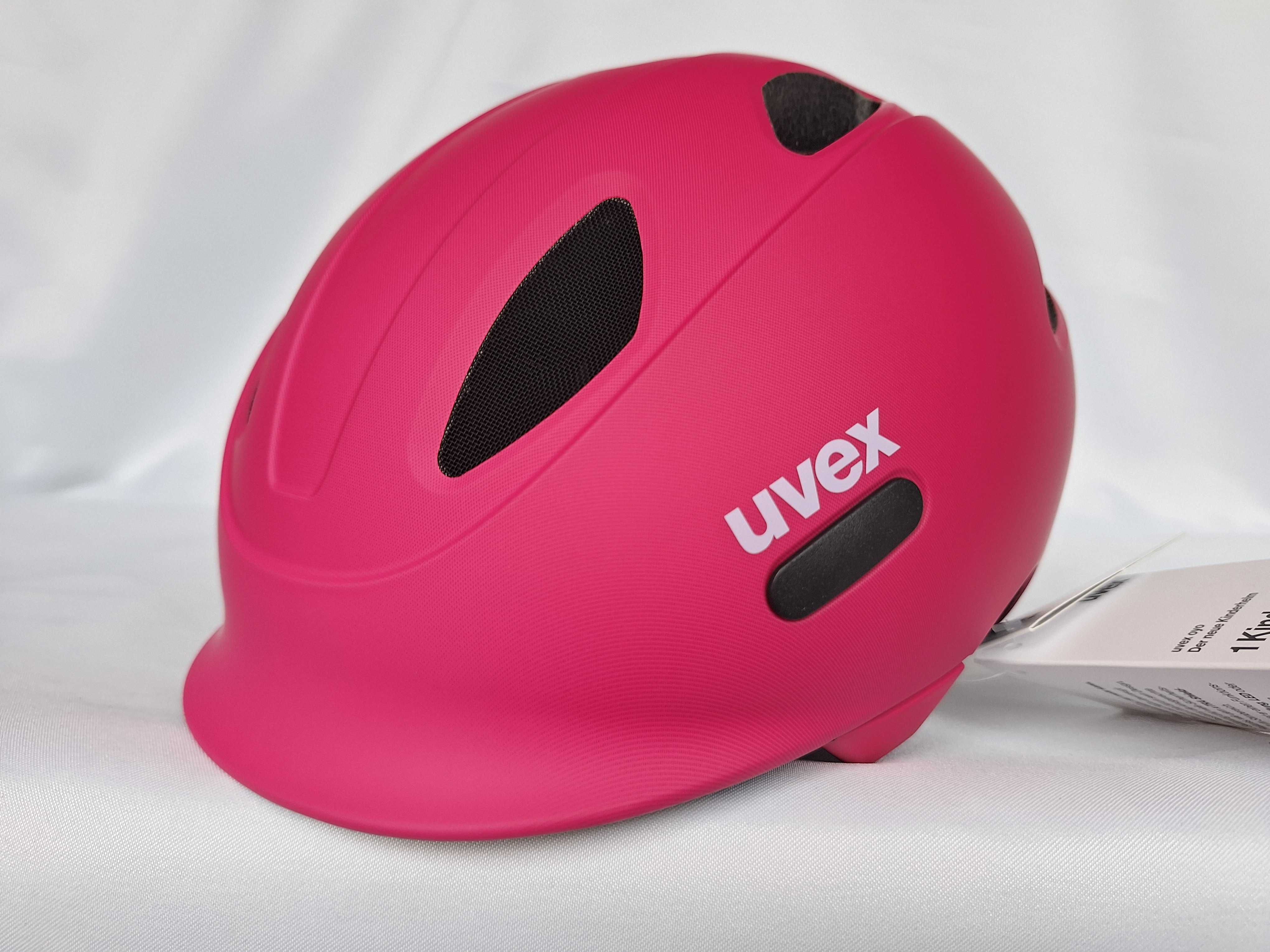 Kask rowerowy dziecięcy Uvex Oyo Berry Purple Mat XS 45-50cm