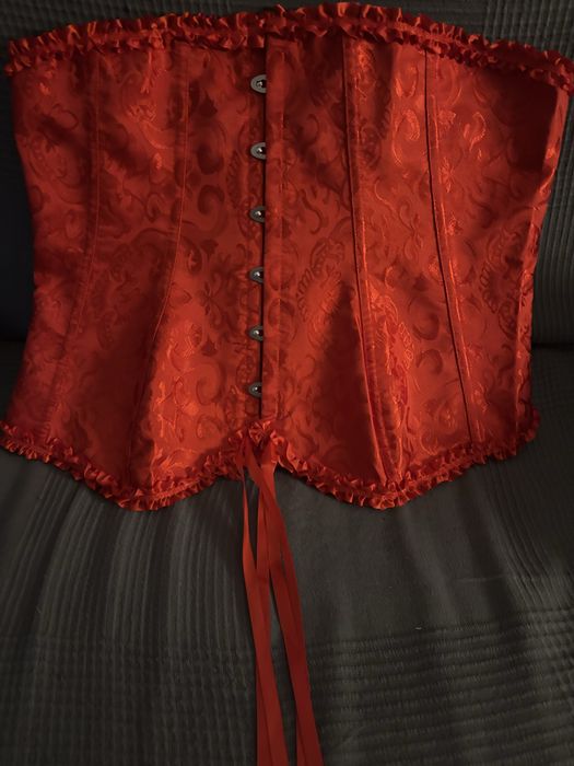 Corpete caicai vermelho novo