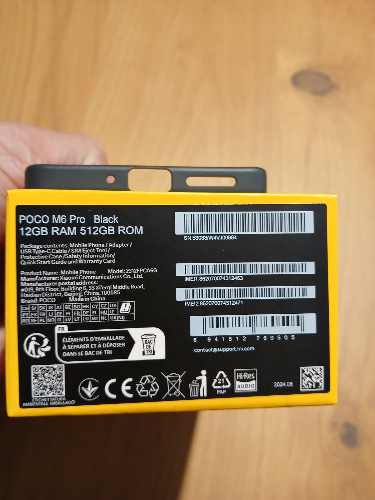 Poco M6 pro na gwarancji