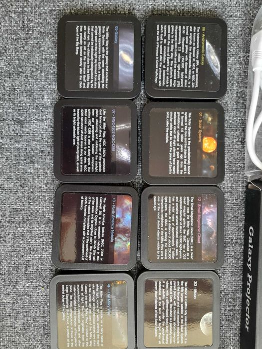 Lampka nocna Projektor Galaxy gwiaździstego nieba 360 Obrotowa rzutnik