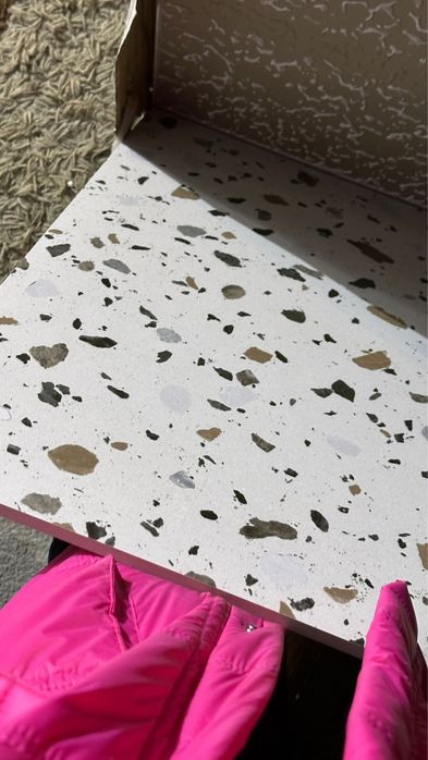 Padua Blanco Rect. 58x58 płytki z wzorem stracciatella