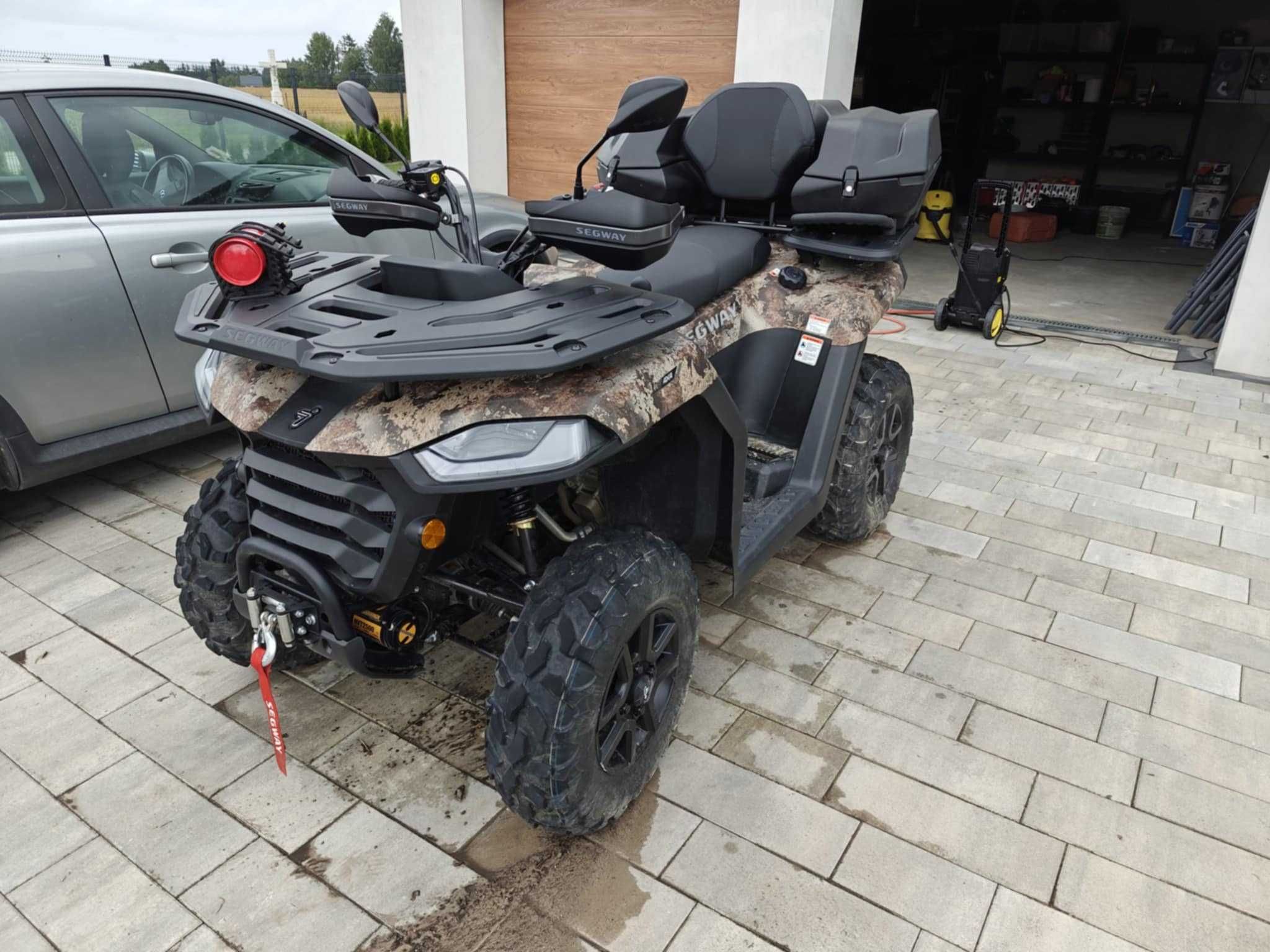Segway AT5 Long EPS, Kufer, 900km, 2 osobowy, 18 miesięcy gwarancji