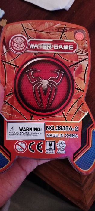 Water game spiderman
