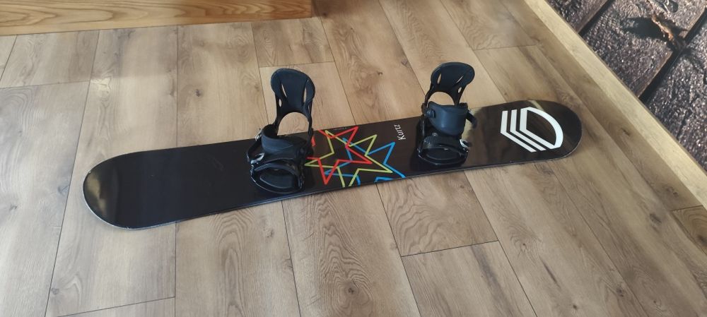 Deska snowboardowa Kurtz+wiązania BD