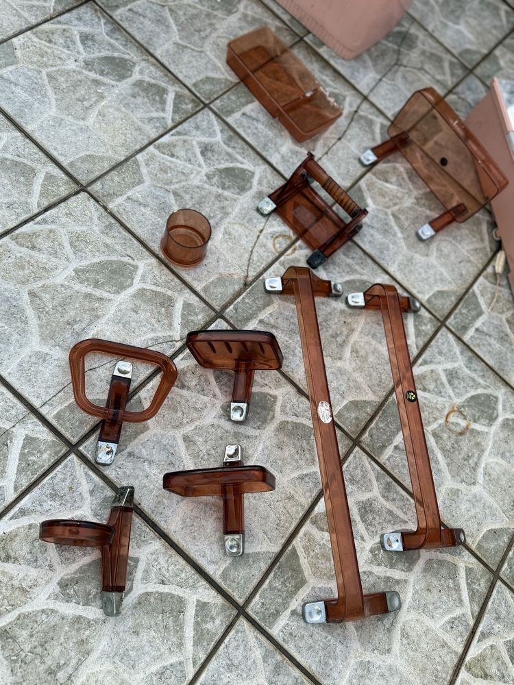 Conjunto de loicas WC antigo