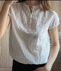 Biała koszula/ bluzka galowa S