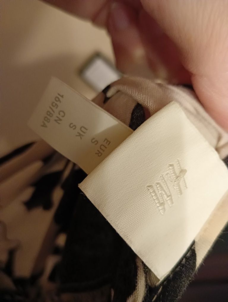 Sukienka H&M kwiaty wiscoza 100 %