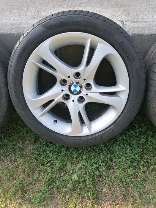 Alufelgi Bmw z4 e89 e46 e90 17 cali 8j i 8,5j 5x120 letnie opony koła