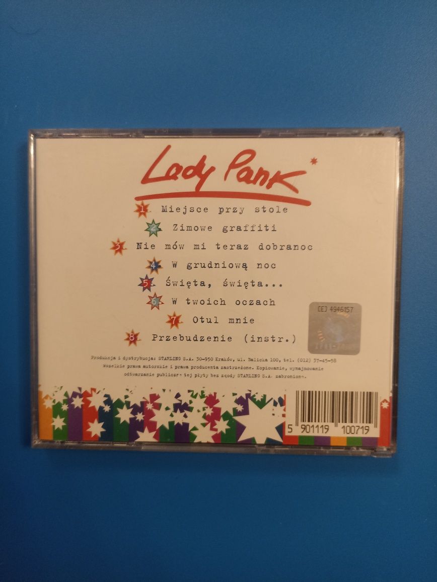 LADY PANK zimowe graffiti płyta CD