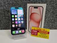 [941/25] Nowy telefon Iphone 15 128GB Różowy bateria 100%