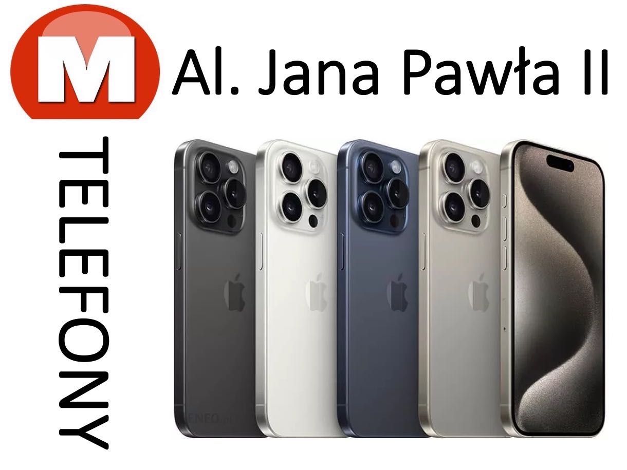 NOWE iPhone 15 Pro Max AL JANA PAWŁA II 5300zł