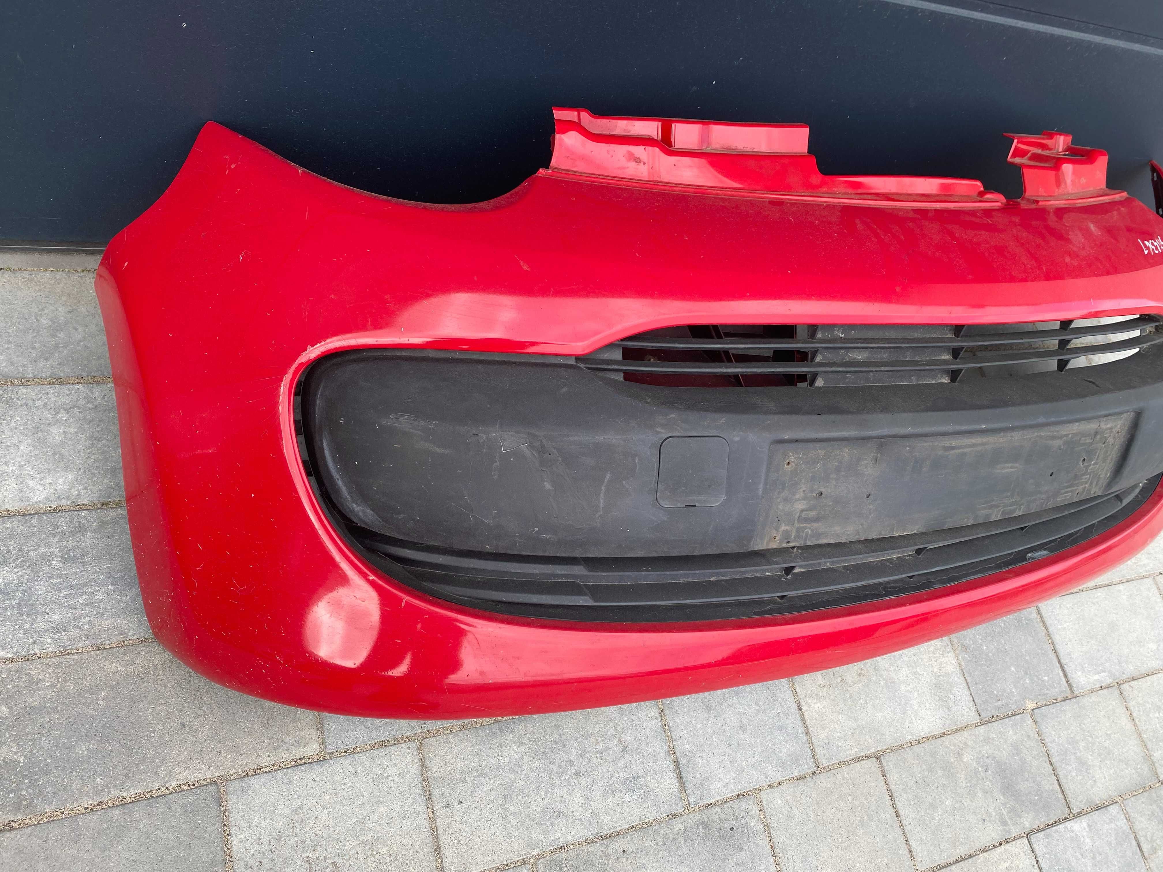 zderzak przedni Citroen C1 czerwony