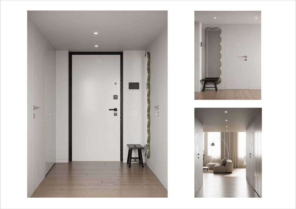 Новий авторський пентхаус в ЖК Manhattan City 80,5 кв.м.