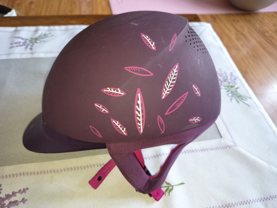 Kask l, toczek to jazdy konnej fouganza l 59-60 cm