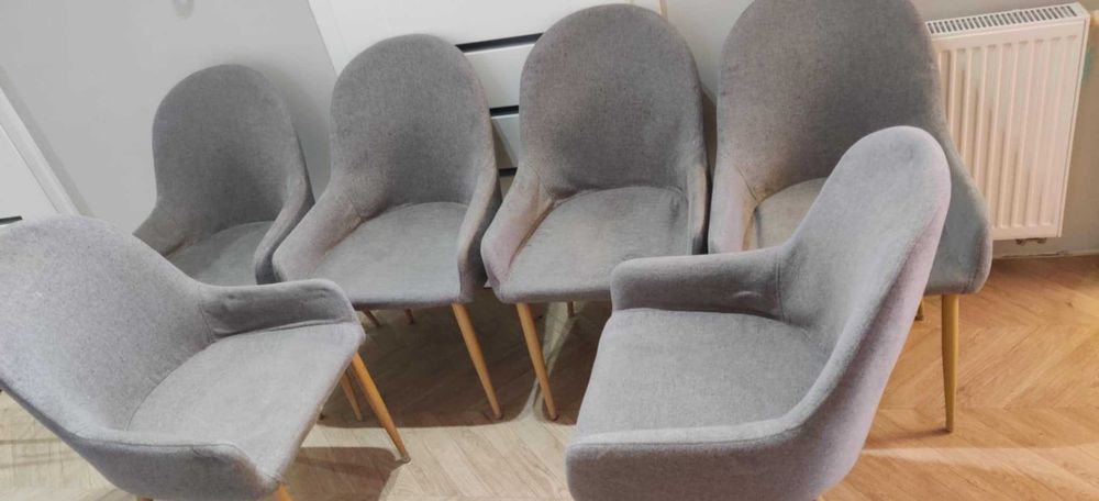 Zestaw krzeseł do jadalni