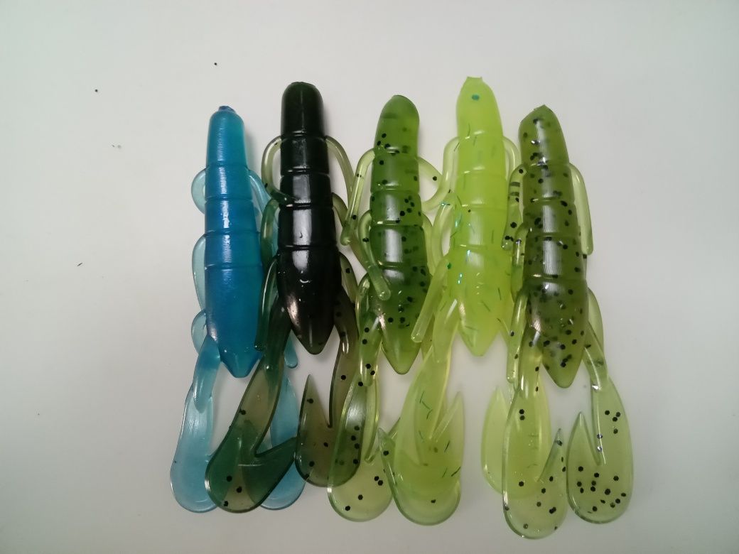 Amostras pesca vinil