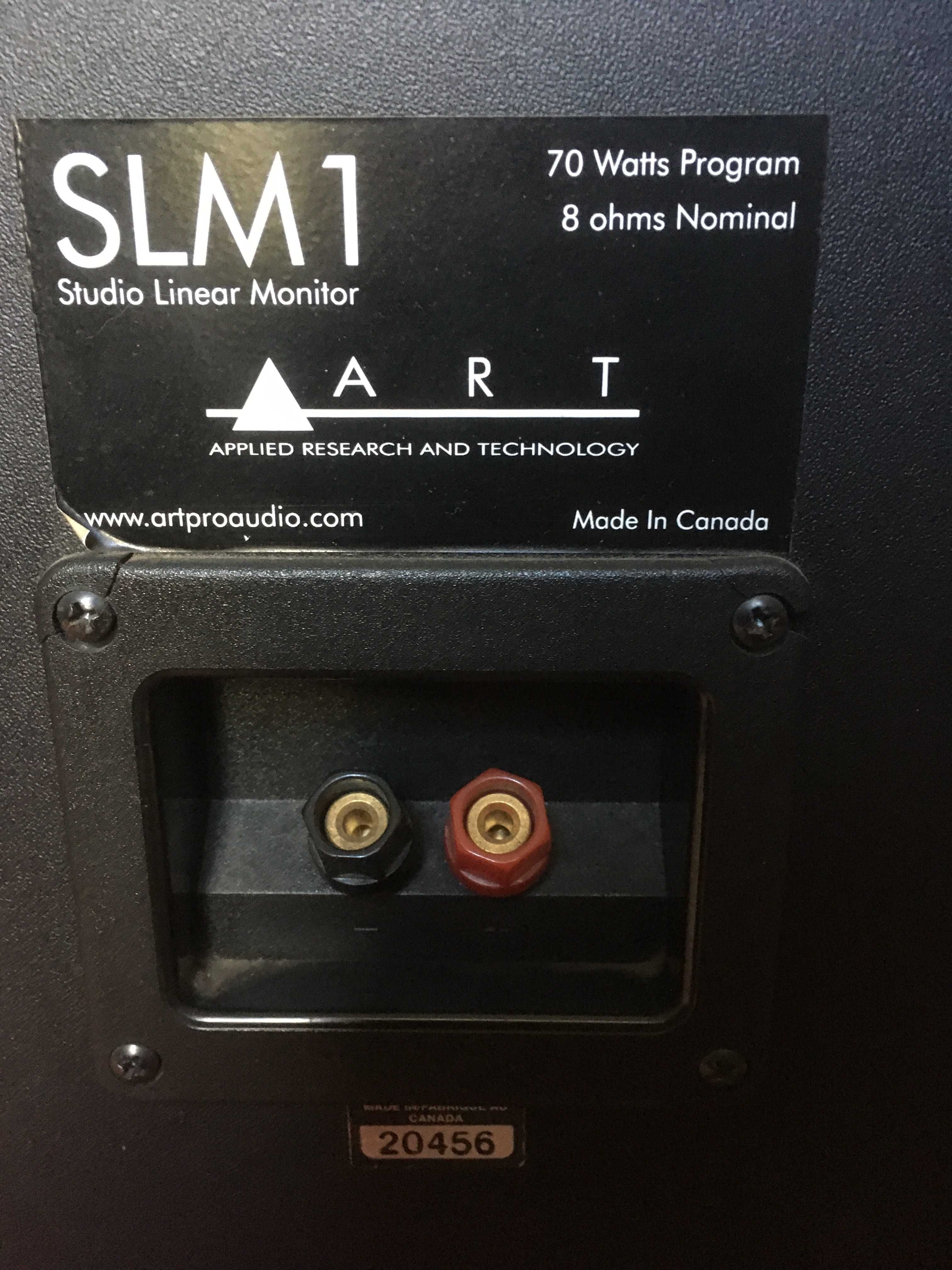 Акустическая пассивная система монитор ART SLM-1, полочная, Канада.