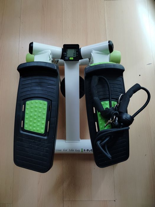 Stepper HMS S3033 Mini skośny z linkami Zielony