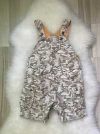 Mothercare krótkie ogrodniczki r.74