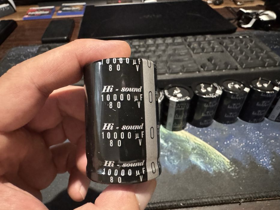 Kondensatory nichicon 10000uf audio