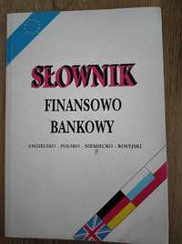 Słownik finansowo- bankowy  angielsko-polsko-niemiecko-rosyjski