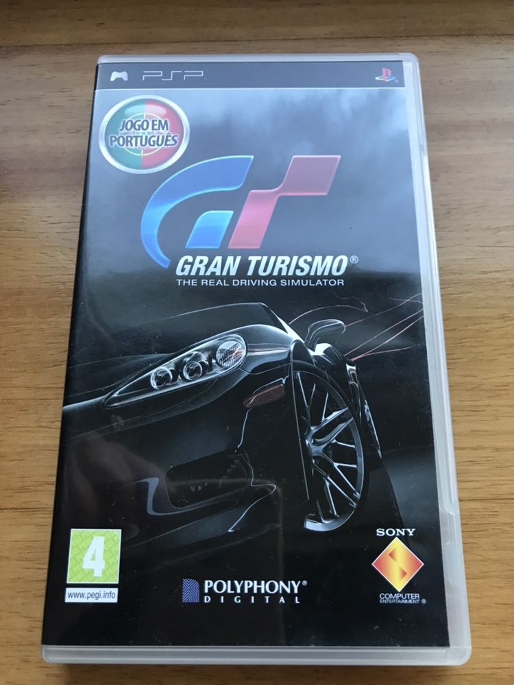 Jogo PsP grand turismo (simulador )