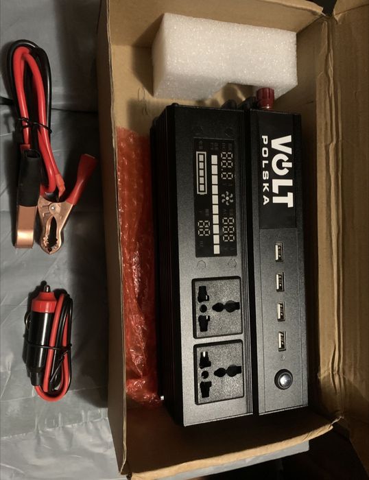 Новий інвертор/перетворювач Volt Polska 4000w чистий синус/инвертор