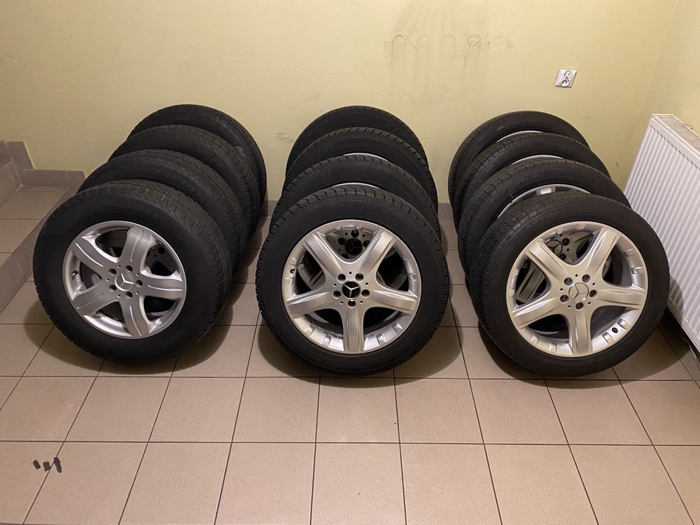 Koła felgi aluminiowe Mercedes W251 Rklasa 5x112 19cali otw 66,6 et 67