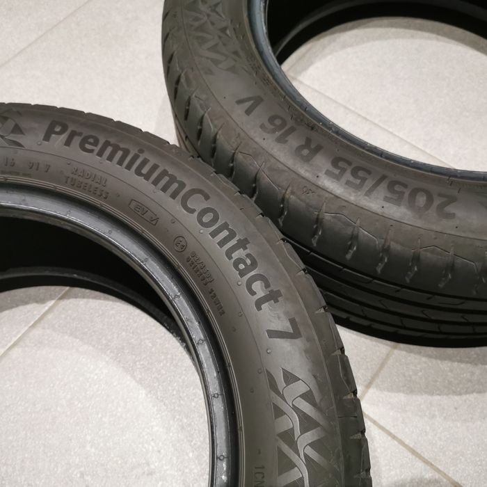 Continental premiumcontact 7 205/55 R16 91V letnie, super stan!