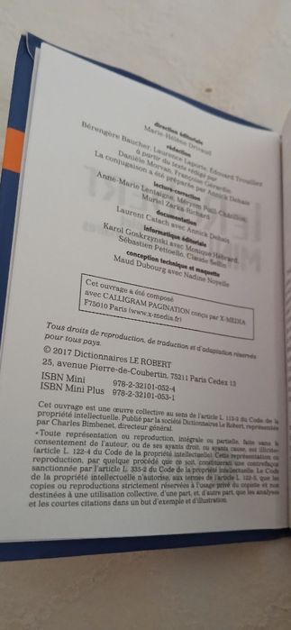 Mini dicionário de francês