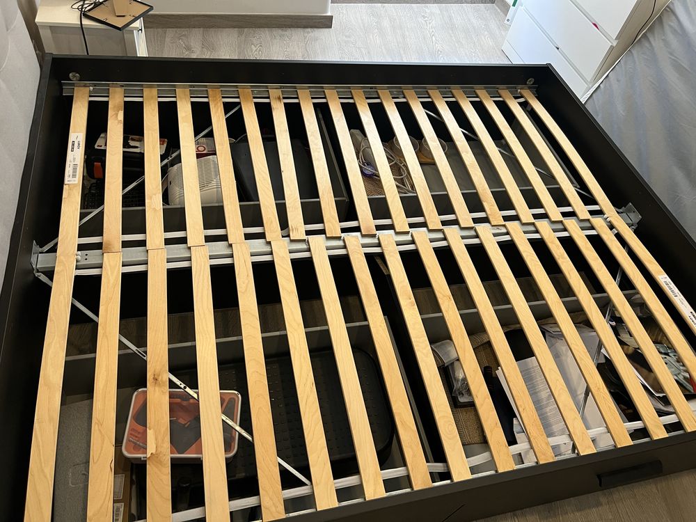 Cama BRIMNES com Armazém IKEA - 80€ (Negociável)