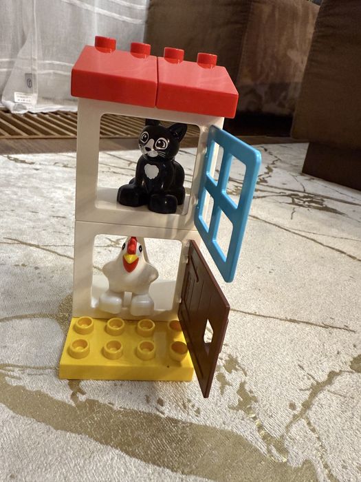 Klocki Lego Duplo 10870 Zwierzątka hodowlane, pudełko, instrukcja