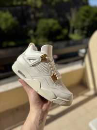 Jordan 4 Gold Metallic