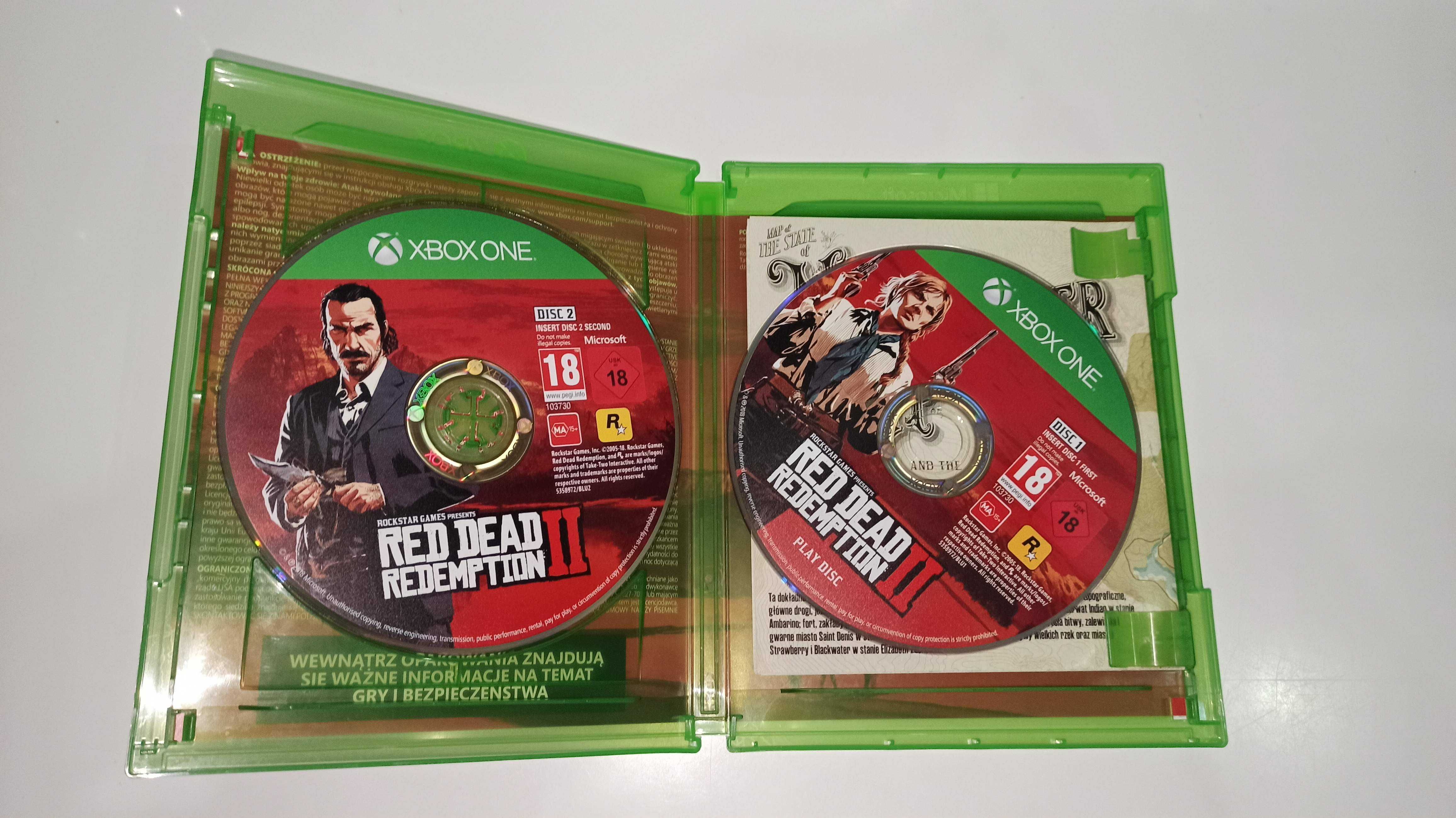 xbox one RED DEAD REDEMPTION PL po polsku western akcja
