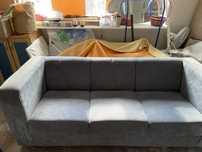 Sofa szara 3 osobowa